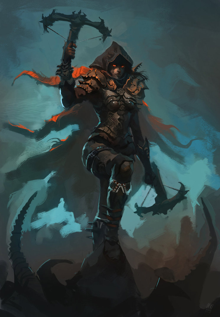 Demon Hunter Diablo Iii By Raph04art