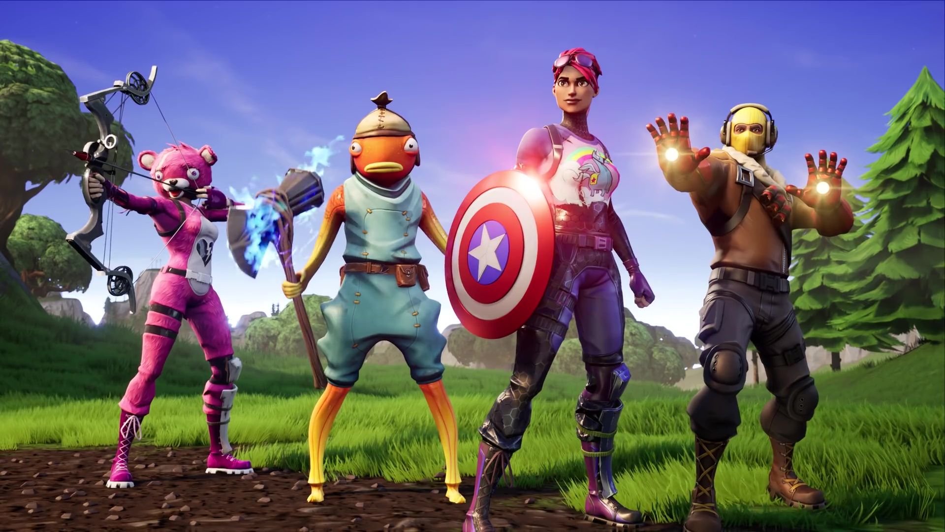 Fortnite Lets You Fight Thanos With Avengers Weapons