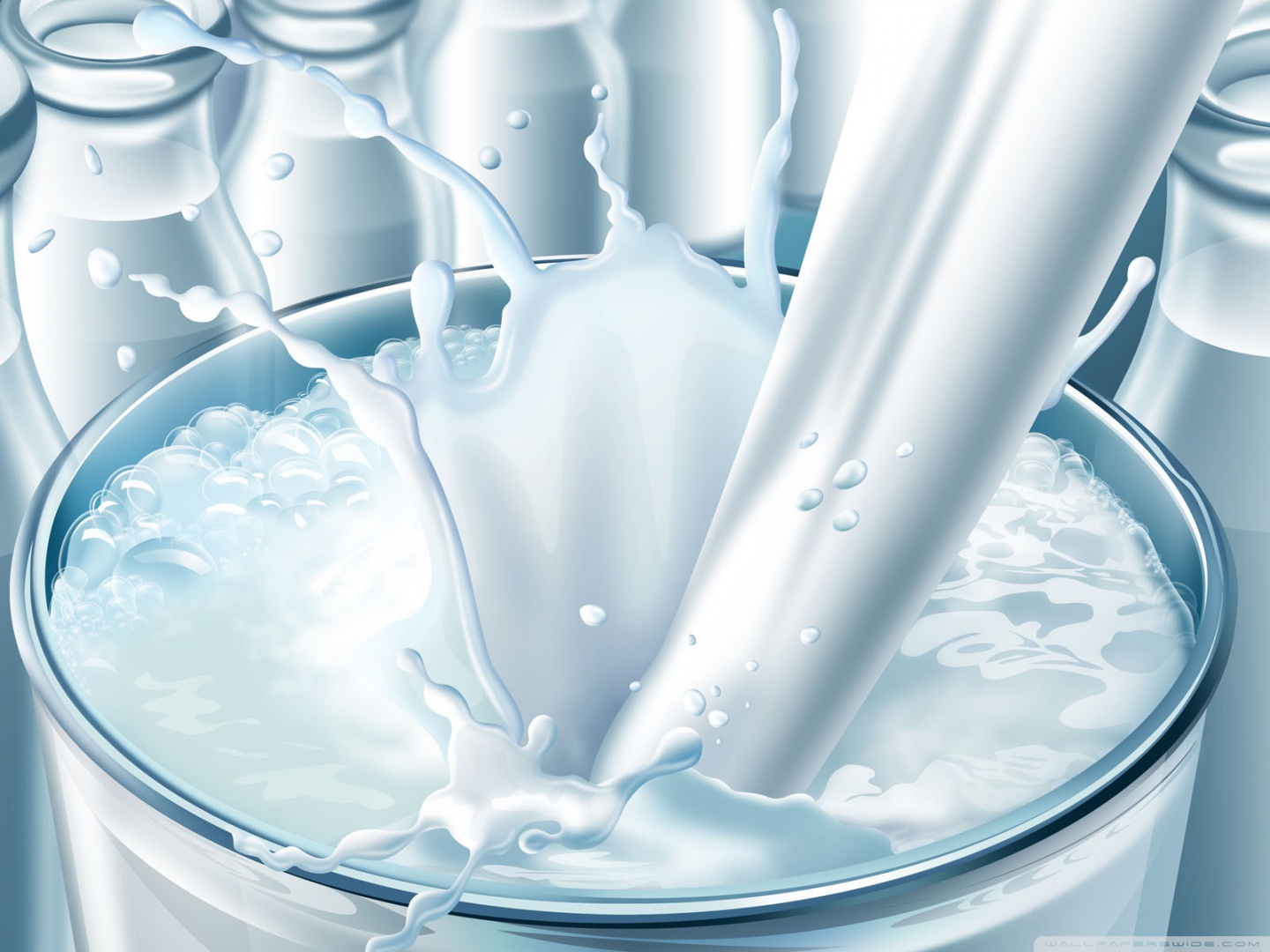 Milk Wallpaper