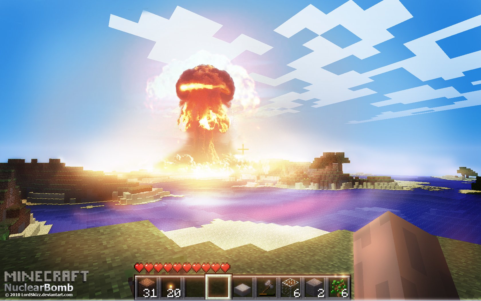 Minecraft Nuclear Bomb Wallpaper LOLd Wallpaper Funny Pictures
