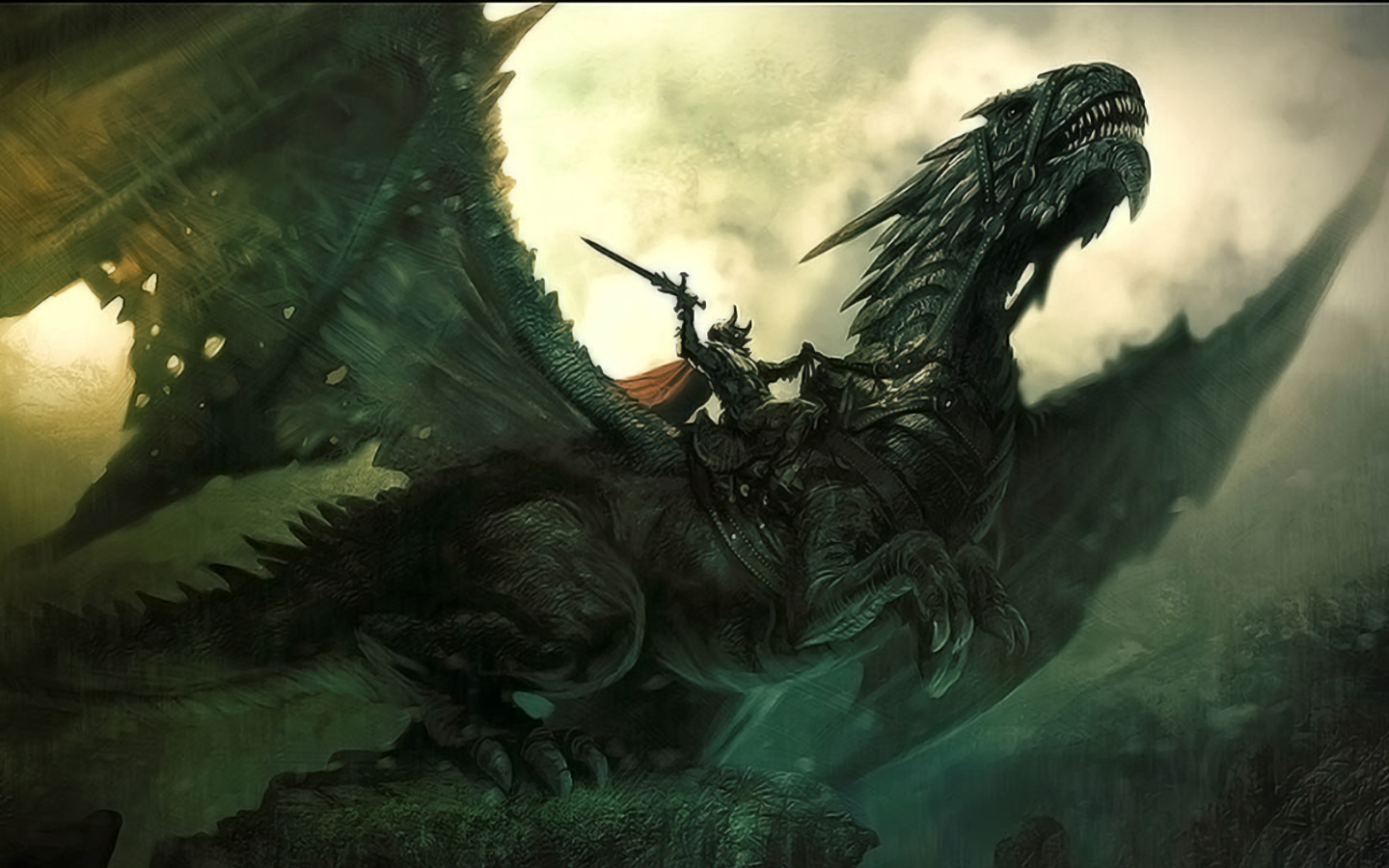 Epic Dragon Wallpaper HD Background