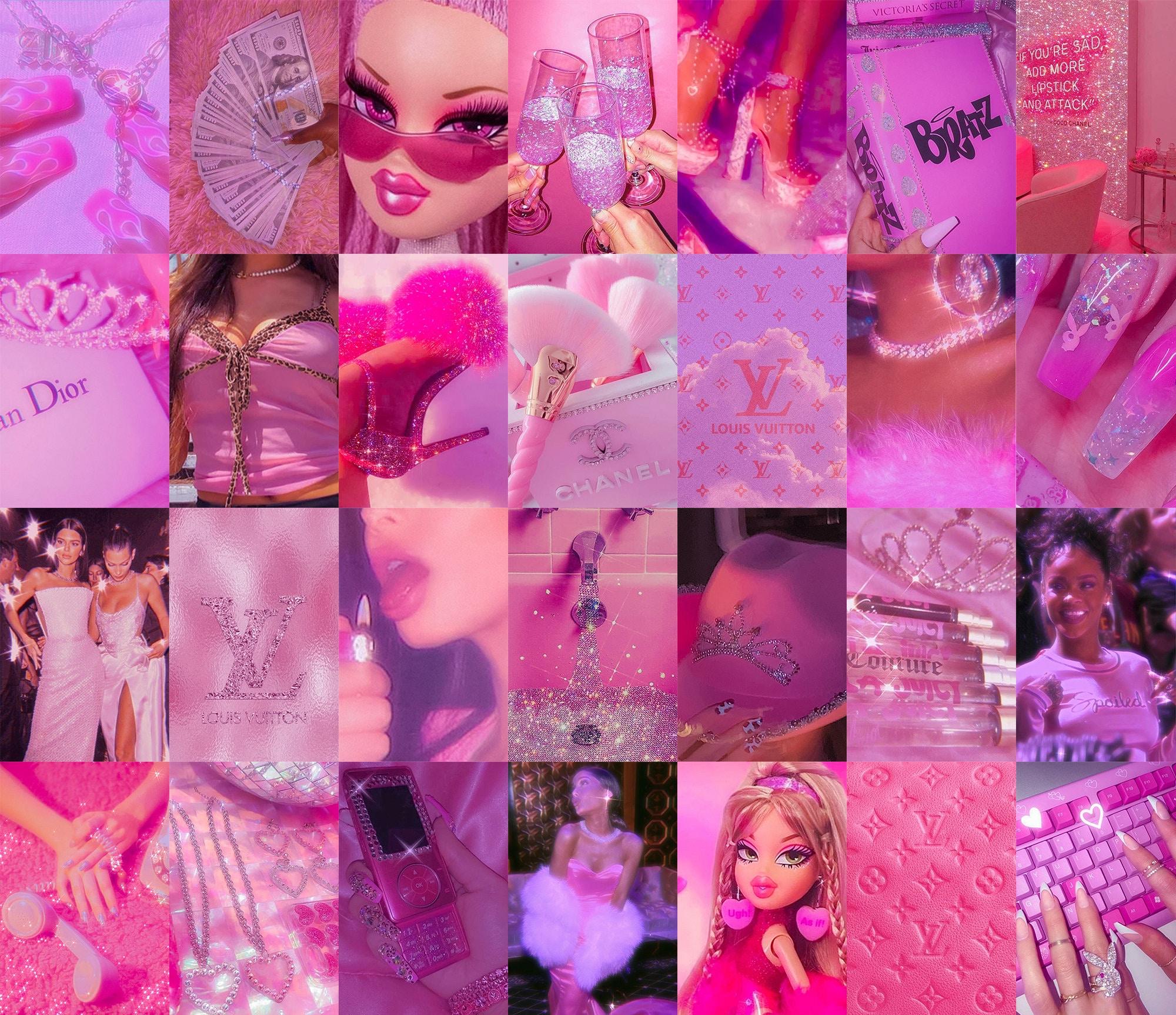 Pink Y2k Wall Collage Kit Digital S Pcs