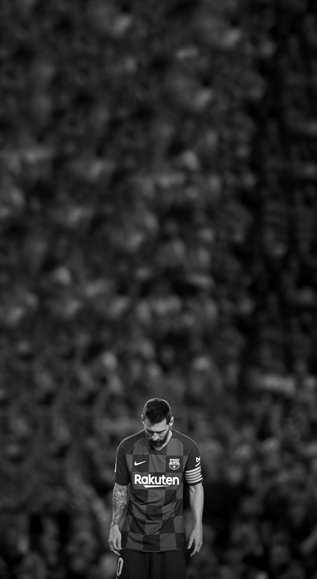 Lionel messi black and white background Wallpapers Download  MobCup
