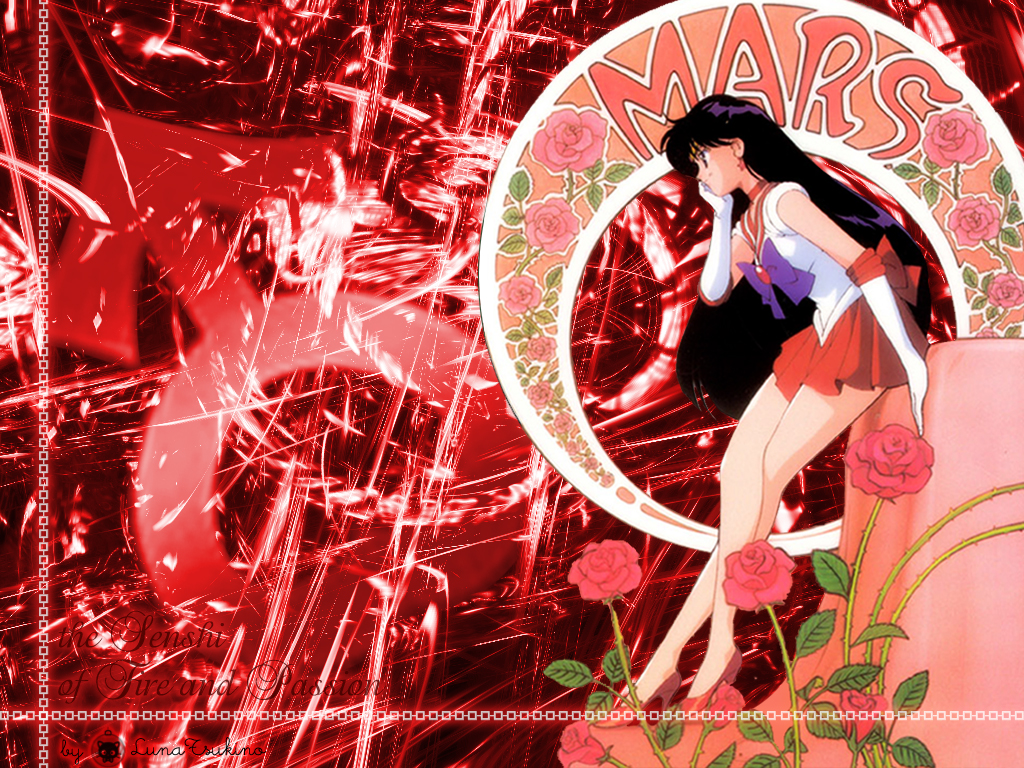Sailor Mars Raye Wallpaper