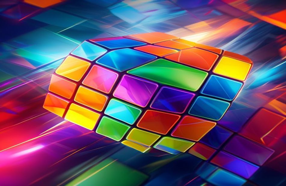 3d Wallpaper Rubix Cube