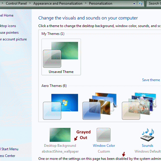 48+] Disable Changing Wallpaper Windows 7 - WallpaperSafari