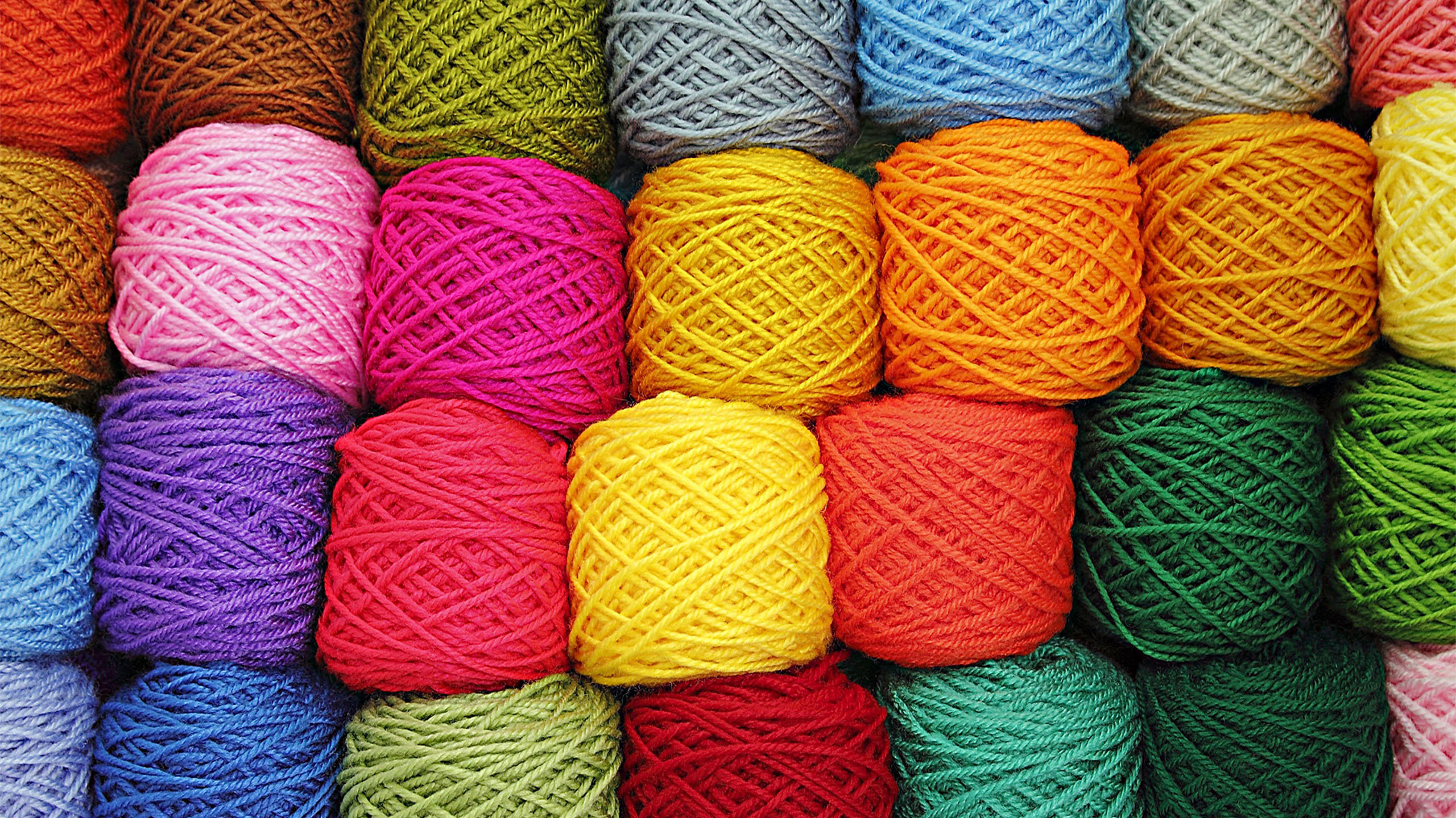 Yarn Collected Texture Tangles Background Colorful