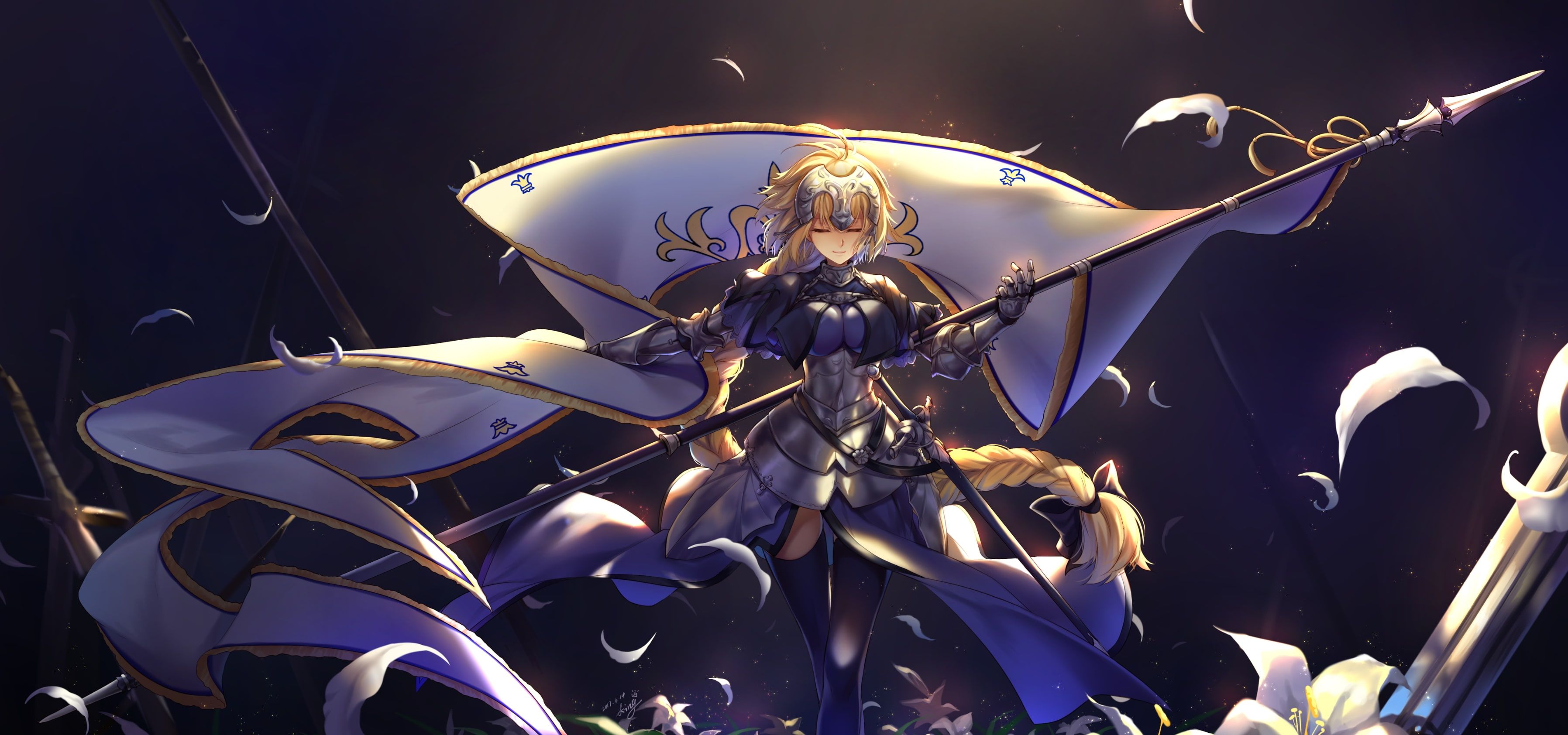 Jeanne D Arc Fate Apocrypha Grand Order Wallpaper