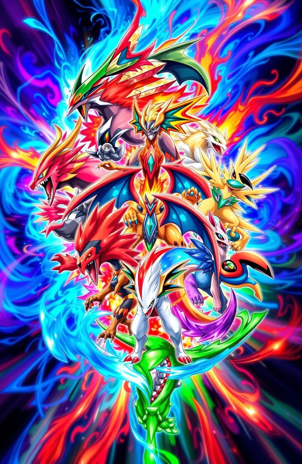 Pokemon Mega Evolutions Wallpaper