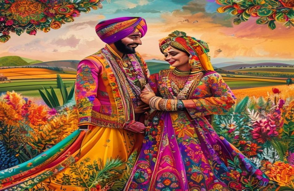 Punjabi Couples Wallpaper