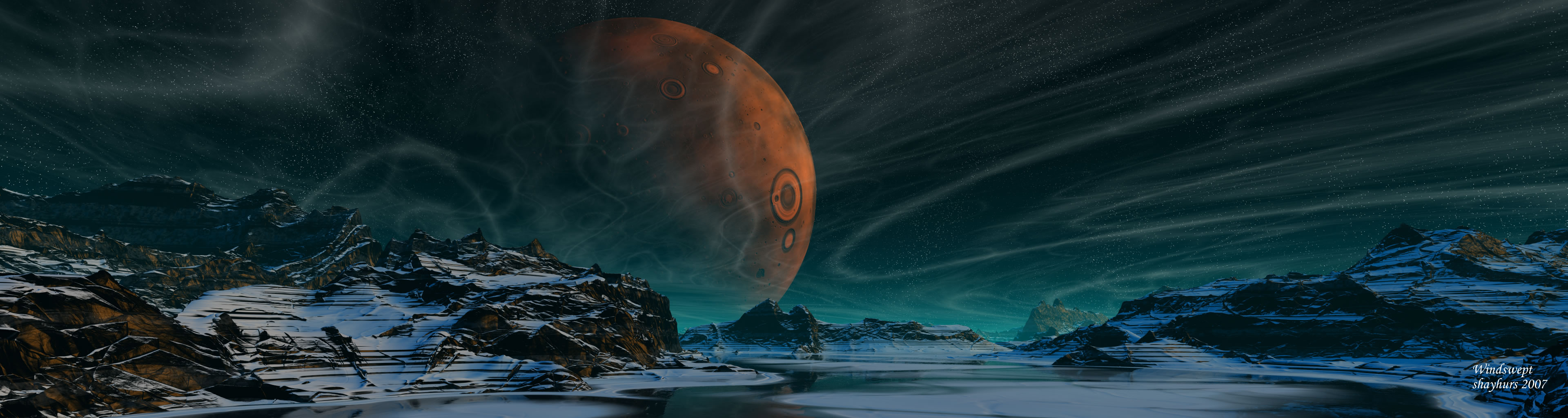 Sci Fi Landscape HD Wallpaper