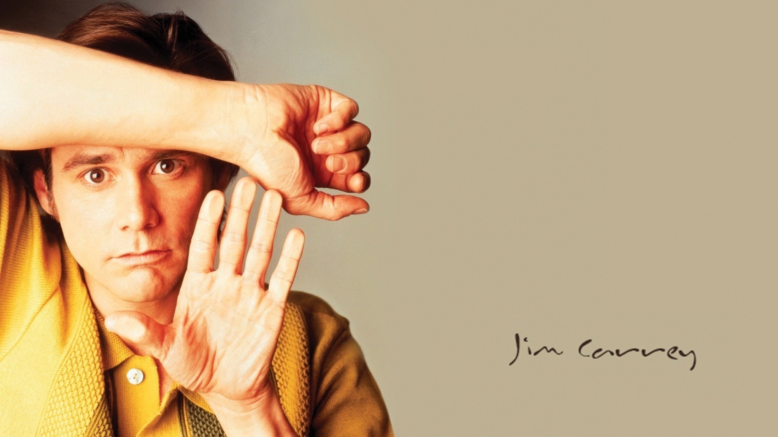 Jim Carrey New Image 1440p Resolution Wallpaper HD