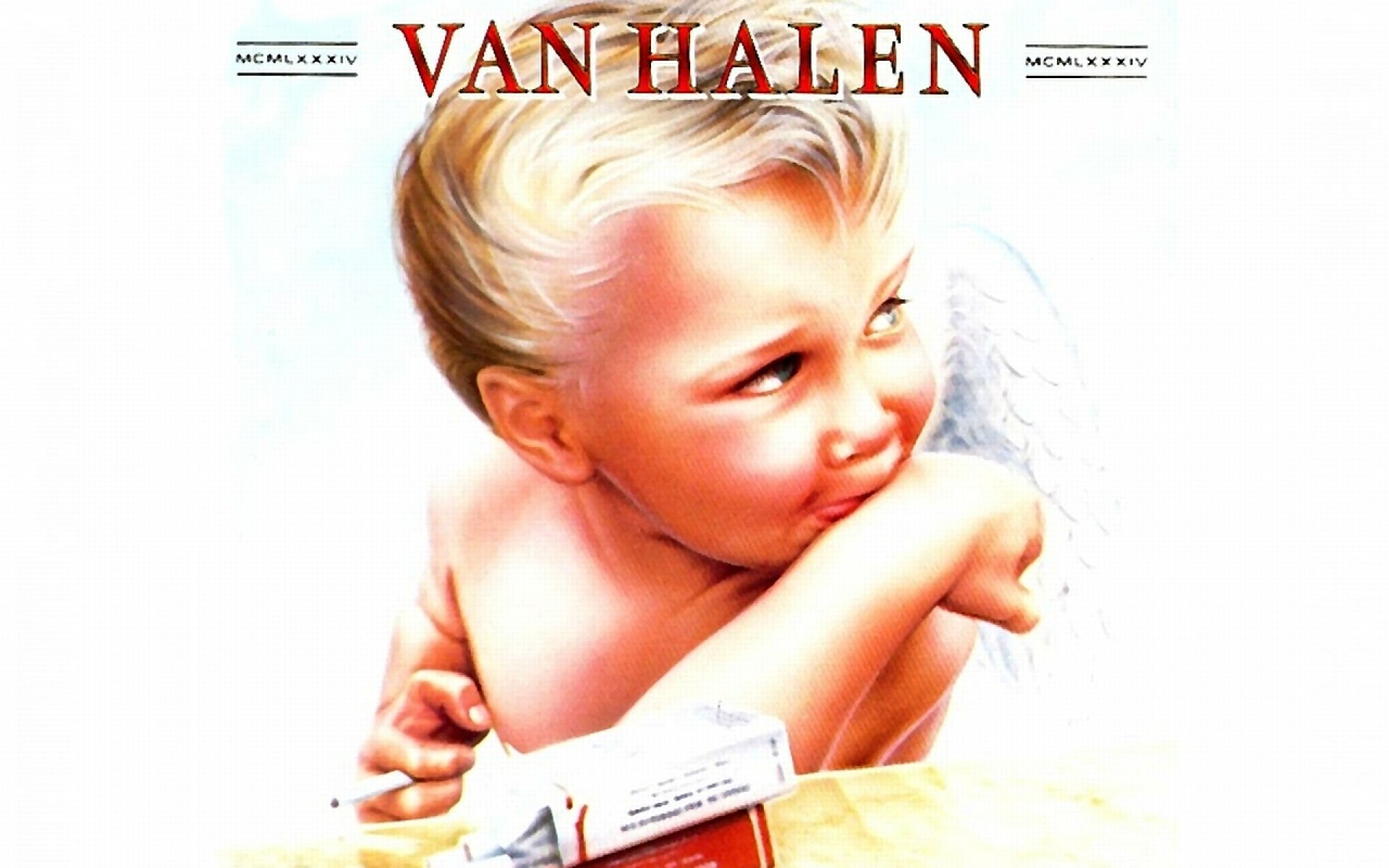 Van Halen Hard Rock Heavy Metal Classic Poster Baby Wallpaper