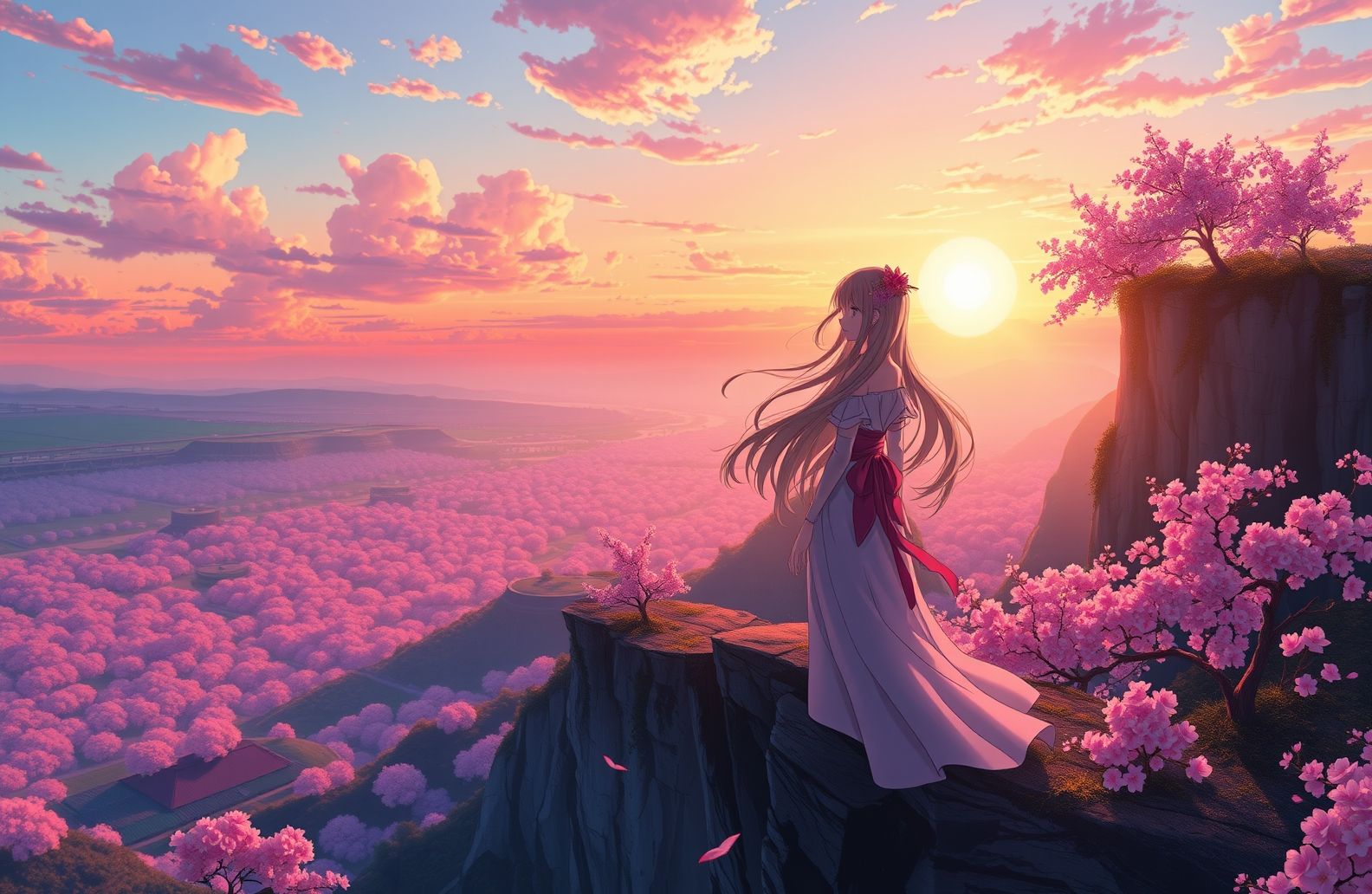 Beautiful Anime Girl Wallpaper
