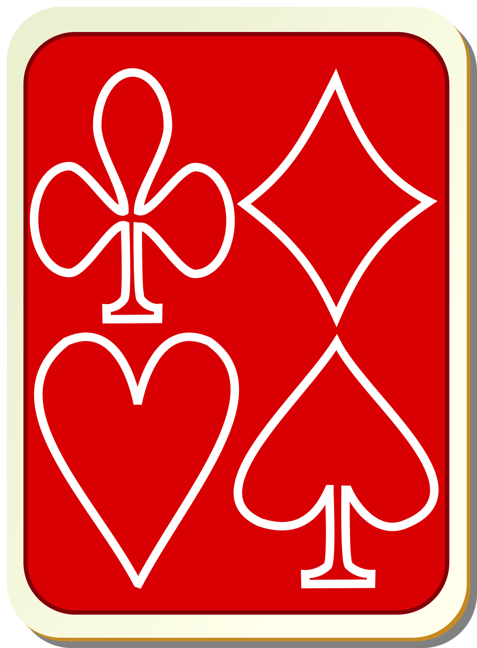 Playing Card Stock Photo Illustration Of A Deck Back