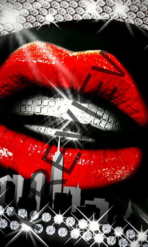 Lips Grill Ghetto Girl Android Background Wallpaper And Home Lock