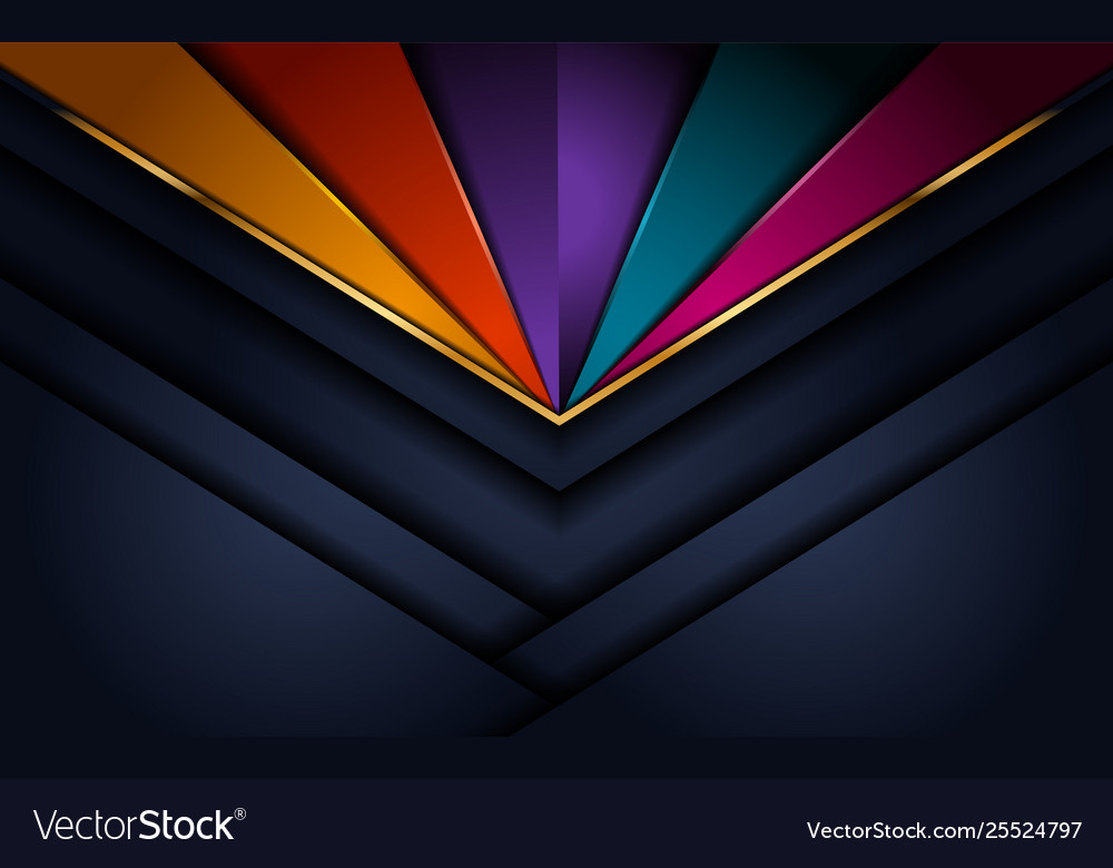 Elegant Abstract Modern Colorful Background Vector Image