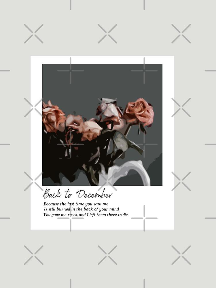 Back To December Taylor Swift Essential T Shirt By Nd Creates