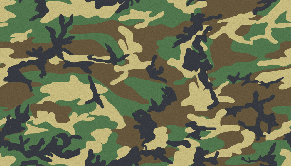 Woodland Camouflage Pattern