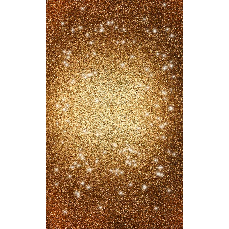 Customize Golden Glitters For Photo Studios Backdrop Child