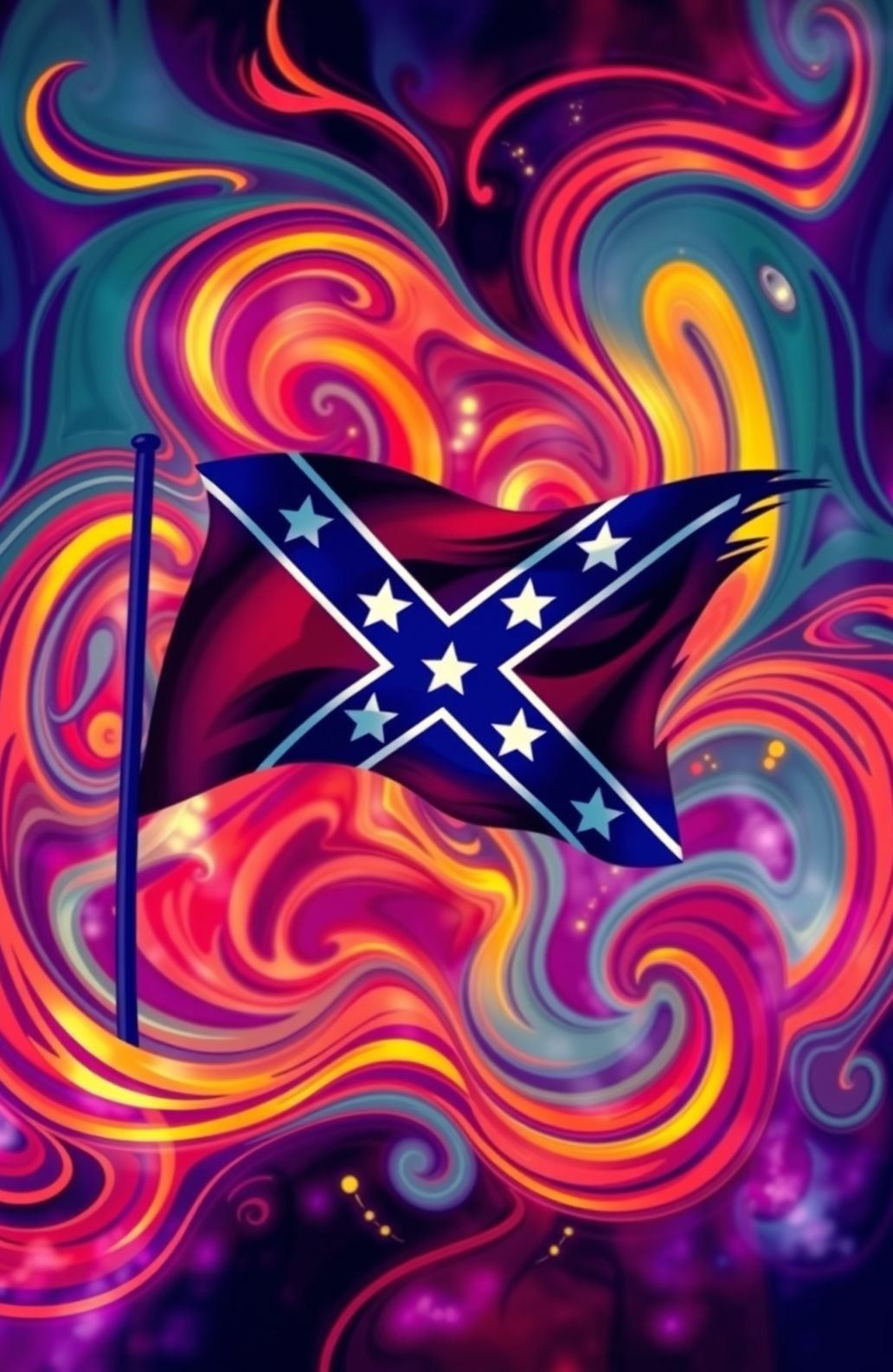 Rebel Flag Screensavers And Wallpaper