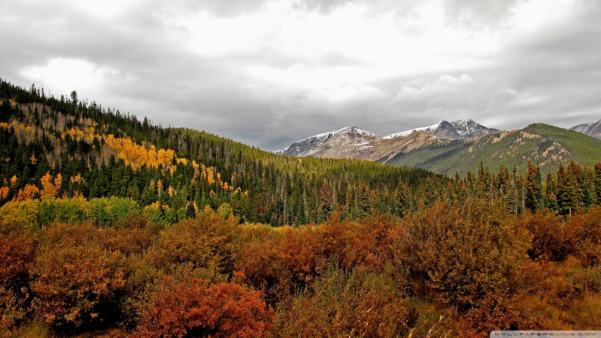 Autumn Mountain Landscape Wallpaper