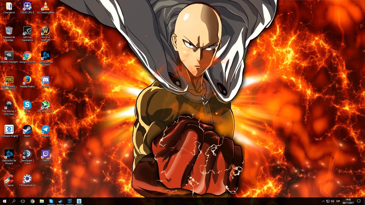 Fondo Wallpaper Engine One Punch Man