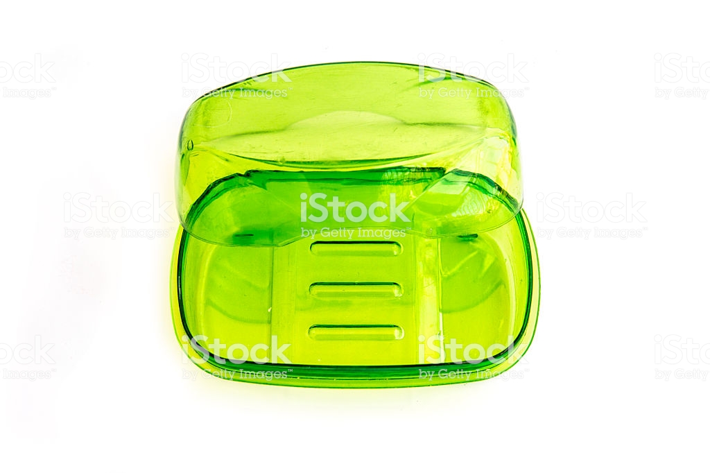 Closed Plastic Soapbox On A White Background Stock Photo More