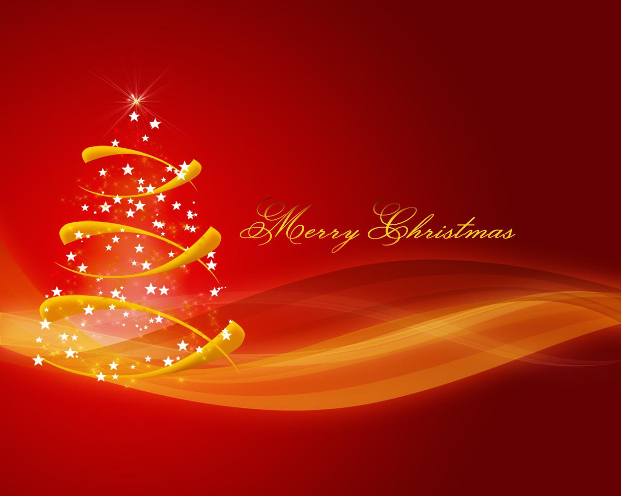 Christmas Powerpoint Background Red Xmas E