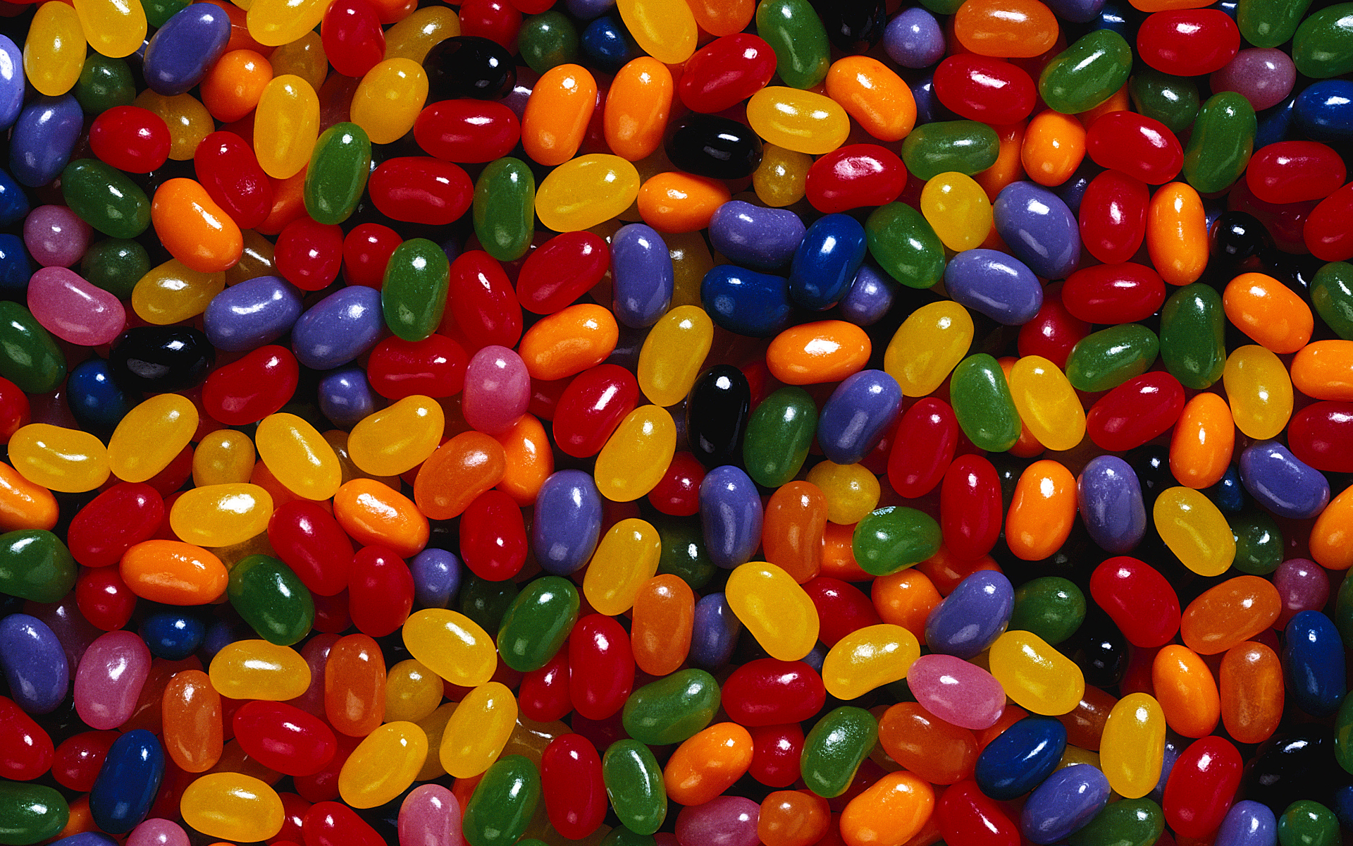 Multicolor Candy Rainbows Jelly Beans Wallpaper Background