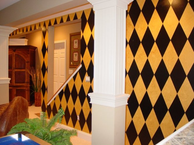 Free download Created over any wall surface including wallpaper