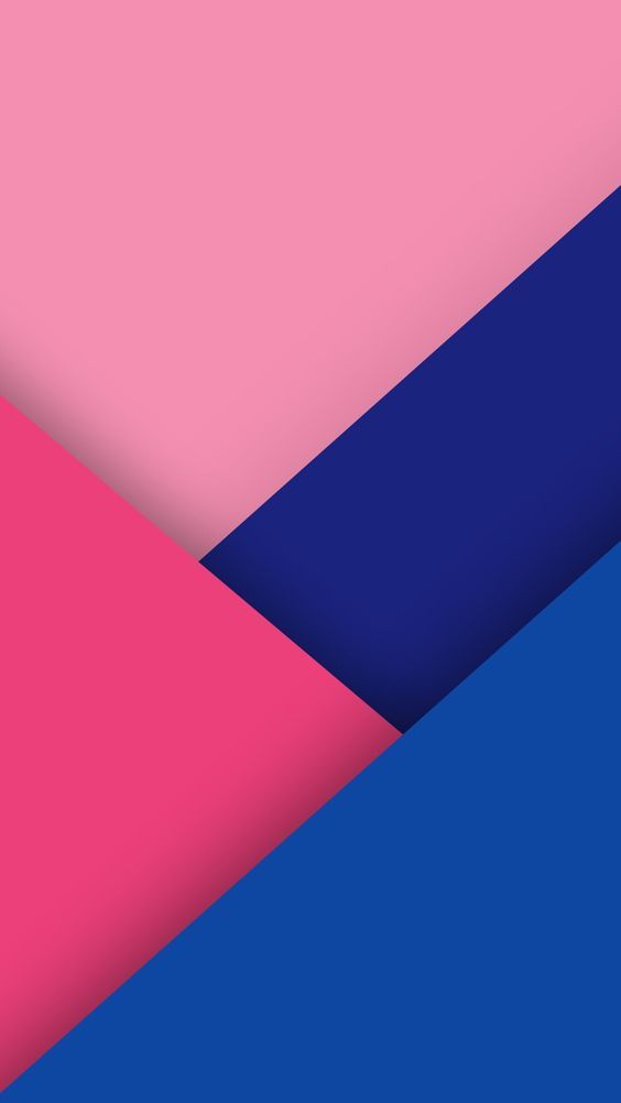 Pink And Blue Abstract Wallpaper Geometric