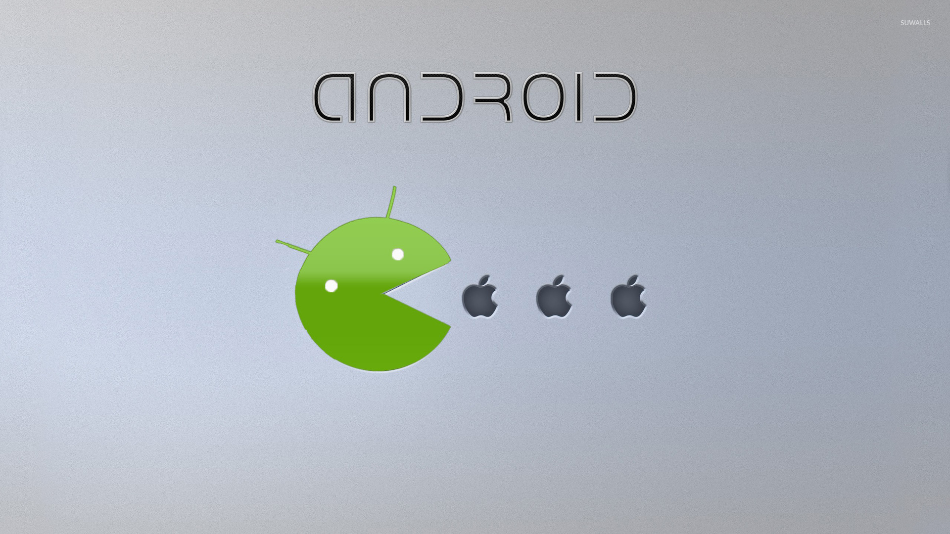 Android And Apple Wallpaper Puter