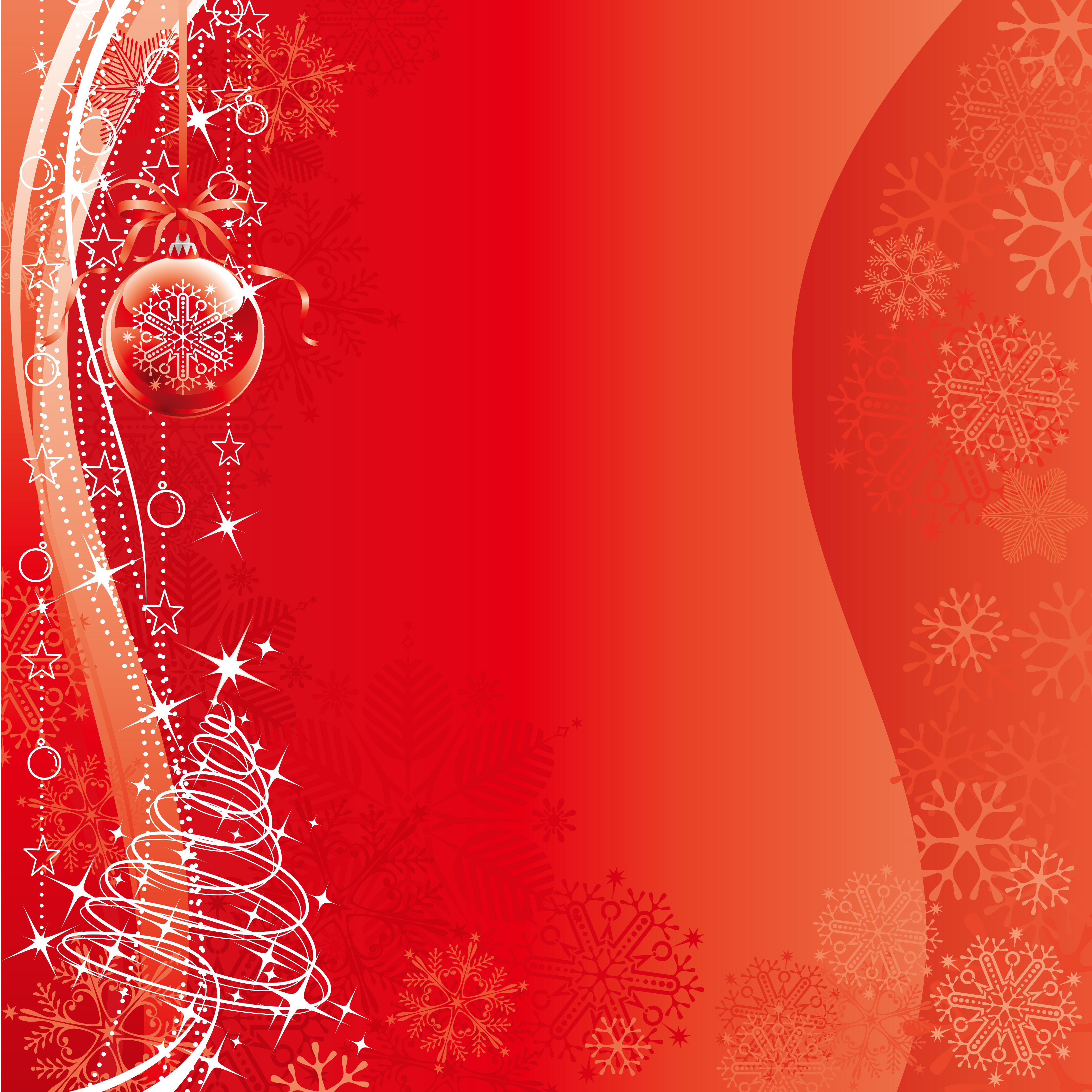 Festive Christmas Card Background Vector 4vector