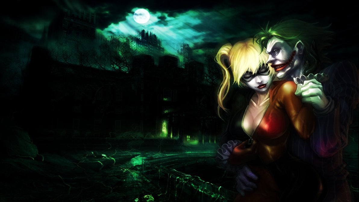  Harley  Quinn  and Joker  Wallpaper  WallpaperSafari
