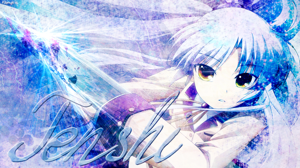Wallpaper Kanade Tachibana Angel Beats By