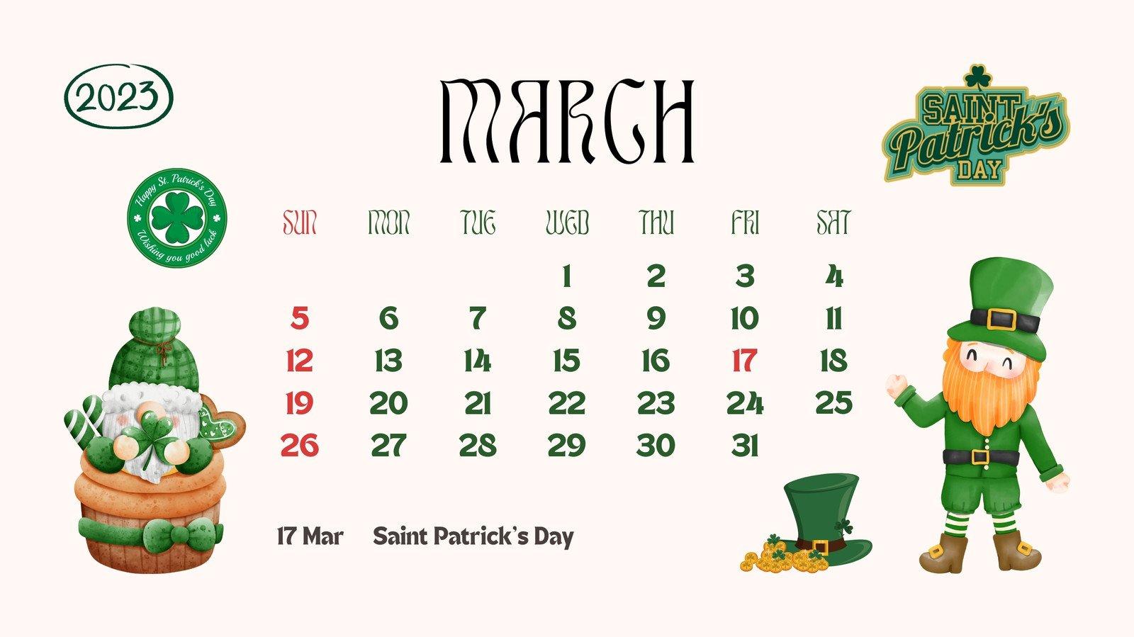 Page Free and customizable march templates