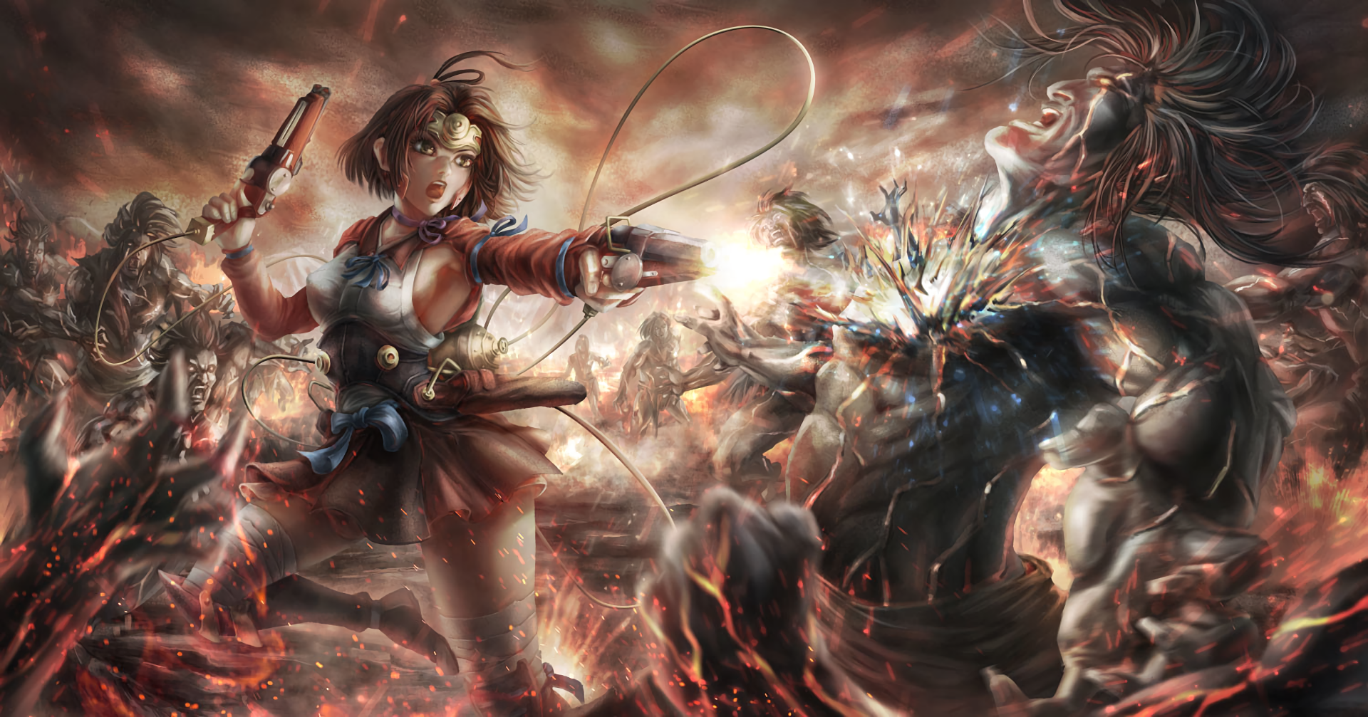 Anime Kabaneri Of The Iron Fortress Wallpaper