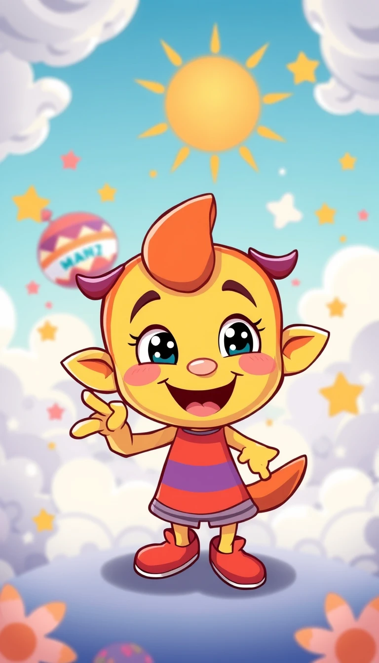 Cartoon Characters Phone Wallpaper