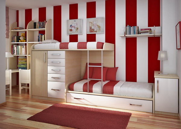 Great Wallpaper For Kid S Bedrooms Modern Kids Bedroom