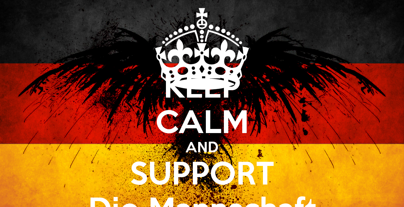 Keep Calm And Support Die Mannschaft Carry On Image