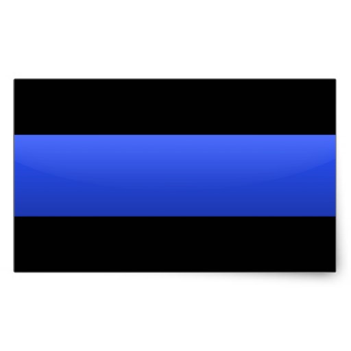 Pin Thin Blue Line Punisher Decal