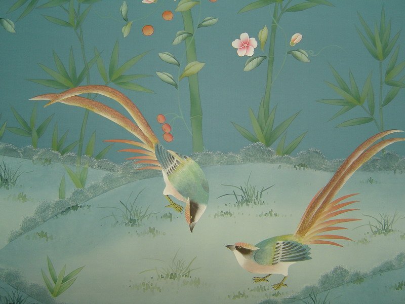  Chinoiserie Wallpaper   Buy Hand Painted Chinoiserie Wallpaper Product 800x600