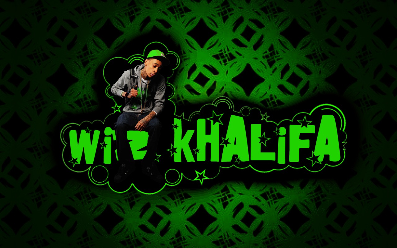 Wiz Khalifa Green Wallpaper