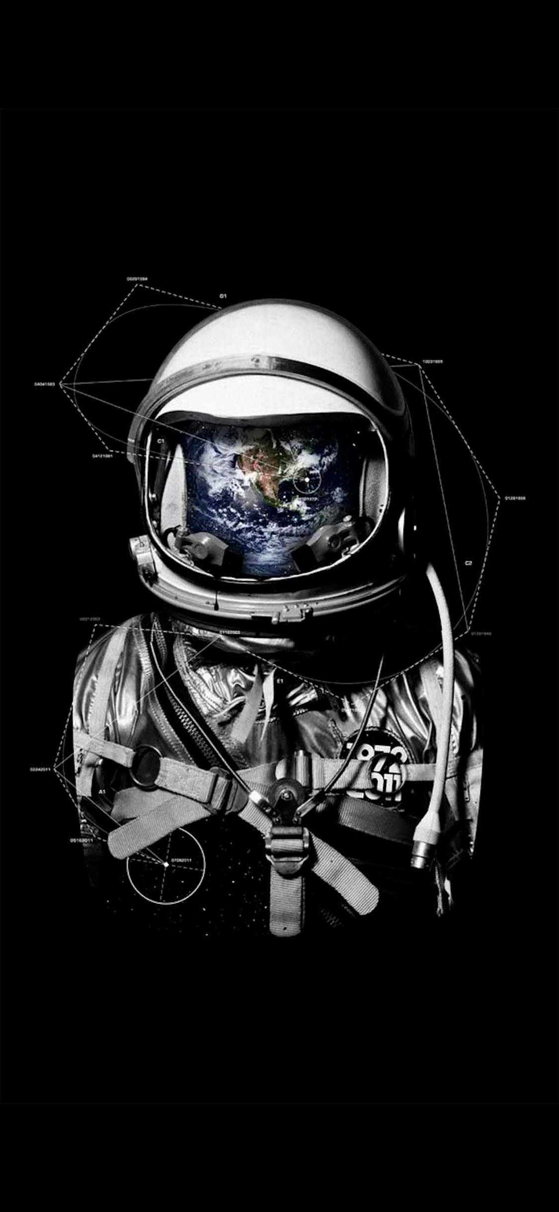 4K Wallpaper iPhone Astronaut