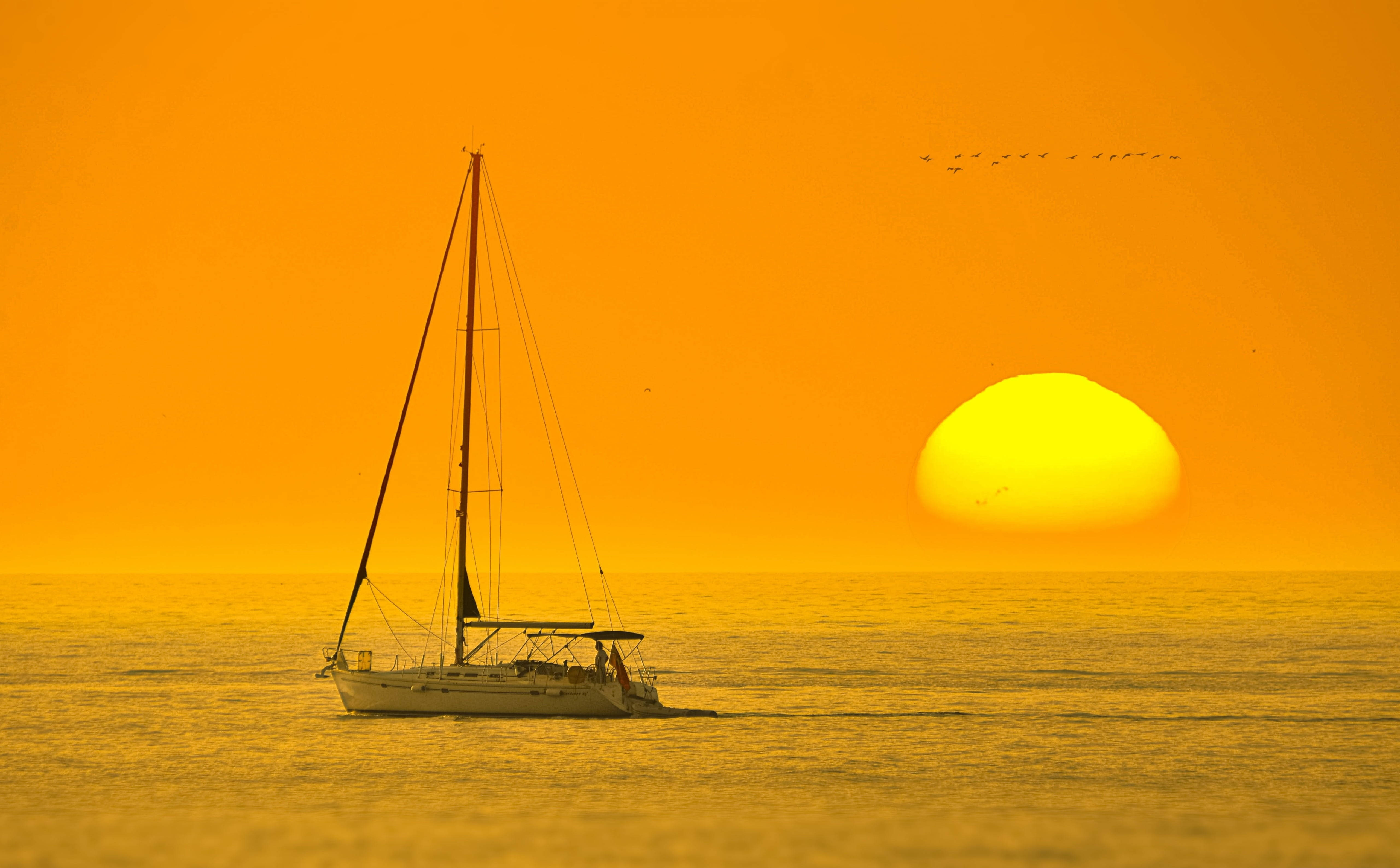 Aesthetic Sunset Wallpaper