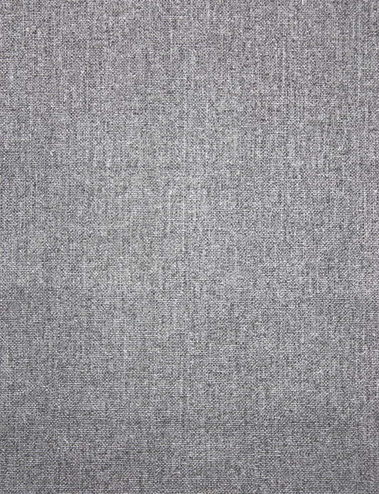 Backed Vinyl Wallpaper With A Linen Fabric Look In Metallic Grey