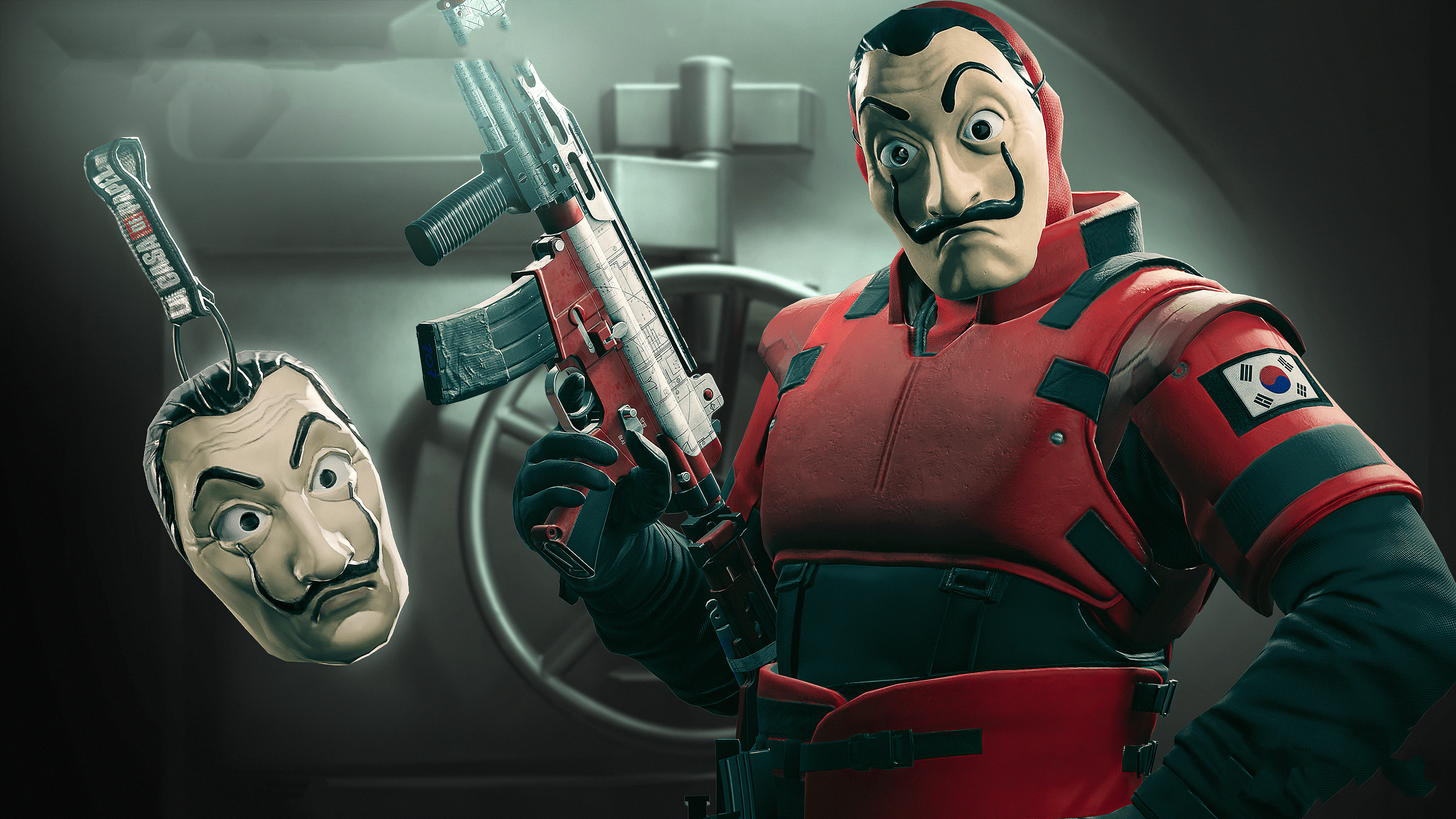 Rainbow Six Siege Money Heist Wallpaper HD Games 4k