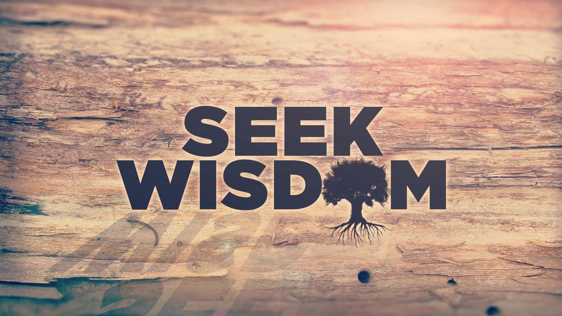 Christian HD Wallpaper Seek Wisdom