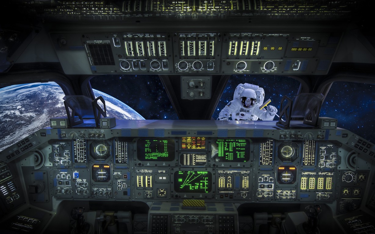 Pics Photos Space Shuttle Cockpit Wallpaper